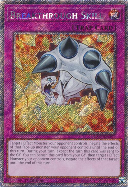 Breakthrough Skill [RA04-EN202] Platinum Secret Rare | Exor Games Truro