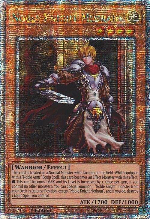 Noble Knight Medraut [RA04-EN205] Quarter Century Secret Rare | Exor Games Truro