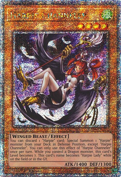 Harpie Channeler [RA04-EN207] Quarter Century Secret Rare | Exor Games Truro
