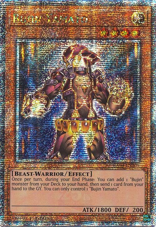 Bujin Yamato [RA04-EN209] Quarter Century Secret Rare | Exor Games Truro