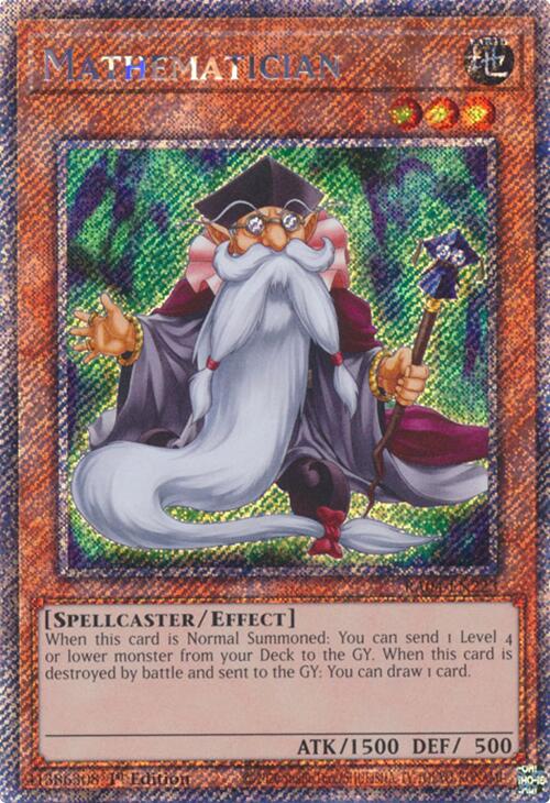 Mathematician [RA04-EN223] Platinum Secret Rare | Exor Games Truro