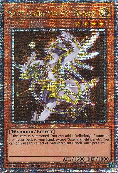 Satellarknight Deneb [RA04-EN227] Quarter Century Secret Rare | Exor Games Truro