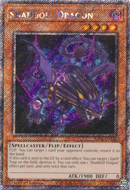 Shaddoll Dragon [RA04-EN228] Platinum Secret Rare | Exor Games Truro