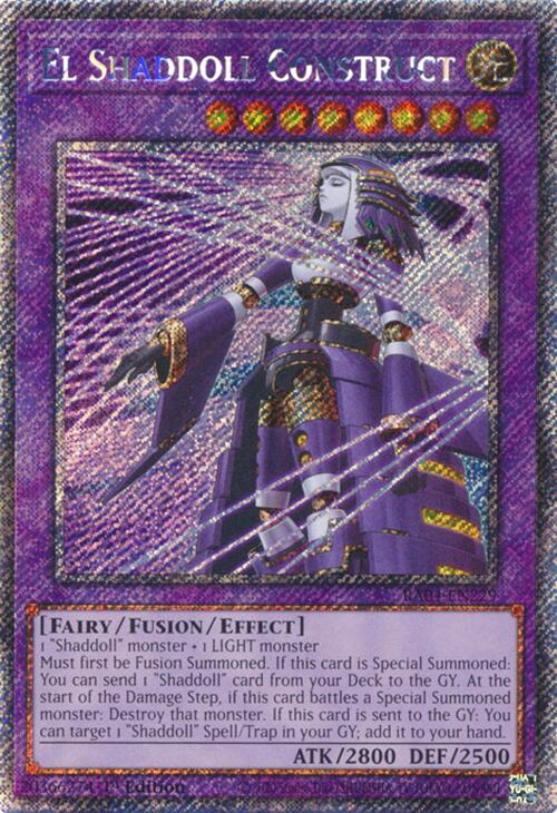 El Shaddoll Construct (Alternate Art) [RA04-EN229] Platinum Secret Rare | Exor Games Truro