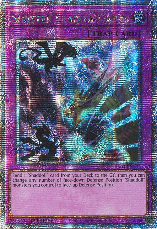 Sinister Shadow Games [RA04-EN232] Quarter Century Secret Rare | Exor Games Truro