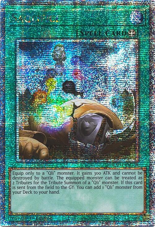 Saqlifice [RA04-EN238] Quarter Century Secret Rare | Exor Games Truro