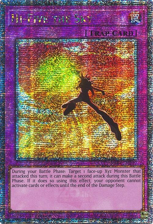 Hi-Five the Sky [RA04-EN239] Quarter Century Secret Rare | Exor Games Truro