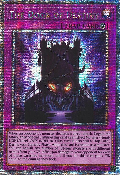 The Door of Destiny [RA04-EN240] Quarter Century Secret Rare | Exor Games Truro
