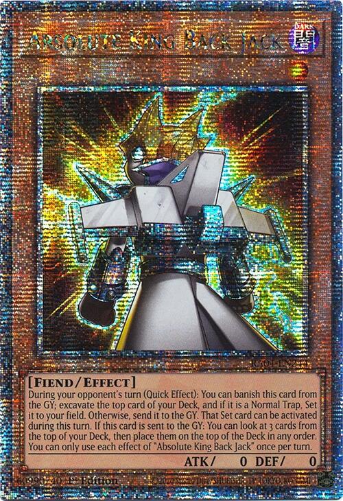 Absolute King Back Jack [RA04-EN244] Quarter Century Secret Rare | Exor Games Truro