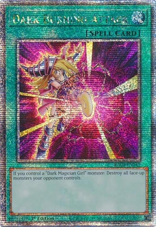 Dark Burning Attack [RA04-EN245] Quarter Century Secret Rare | Exor Games Truro