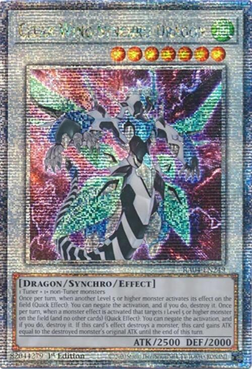 Clear Wing Synchro Dragon [RA04-EN249] Quarter Century Secret Rare | Exor Games Truro