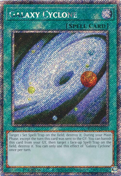 Galaxy Cyclone [RA04-EN250] Platinum Secret Rare | Exor Games Truro