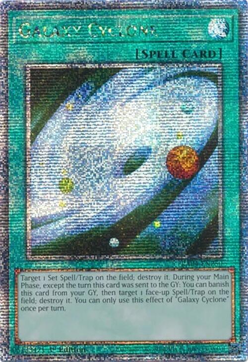 Galaxy Cyclone [RA04-EN250] Quarter Century Secret Rare | Exor Games Truro
