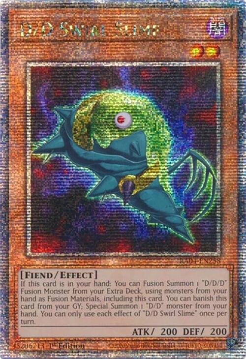D/D Swirl Slime [RA04-EN258] Quarter Century Secret Rare | Exor Games Truro