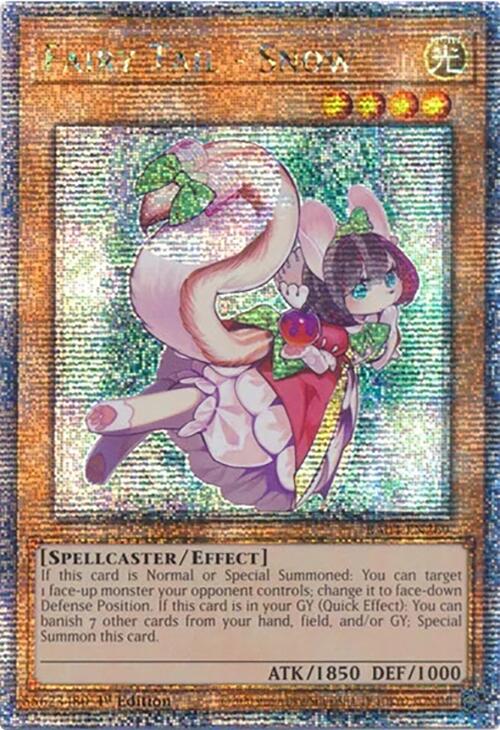 Fairy Tail - Snow [RA04-EN269] Quarter Century Secret Rare | Exor Games Truro