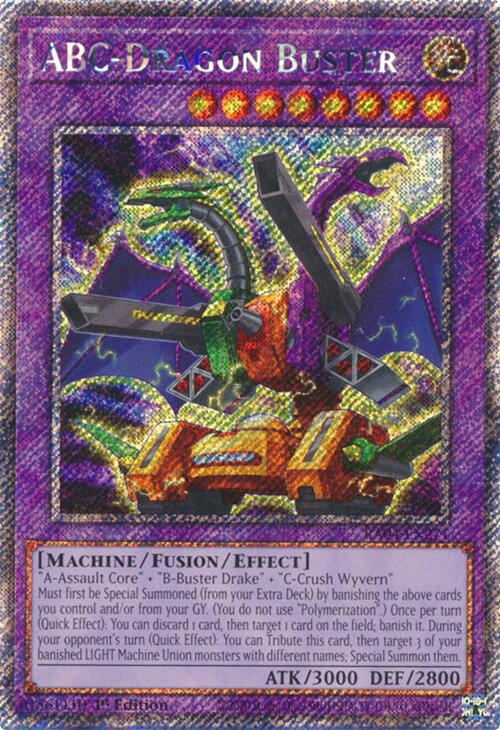 ABC-Dragon Buster [RA04-EN271] Platinum Secret Rare | Exor Games Truro