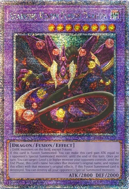 Starving Venom Fusion Dragon [RA04-EN272] Quarter Century Secret Rare | Exor Games Truro