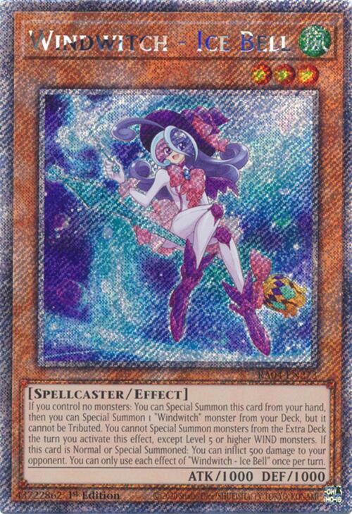 Windwitch - Ice Bell [RA04-EN273] Platinum Secret Rare | Exor Games Truro