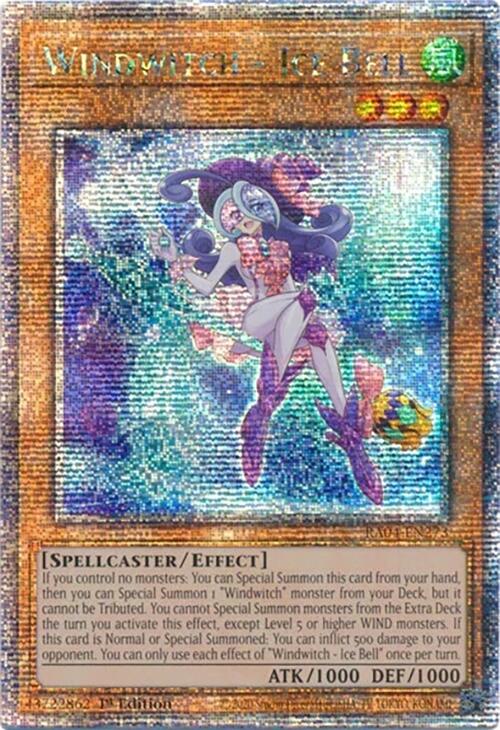 Windwitch - Ice Bell [RA04-EN273] Quarter Century Secret Rare | Exor Games Truro
