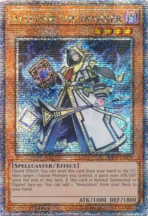 Aleister the Invoker [RA04-EN278] Quarter Century Secret Rare | Exor Games Truro
