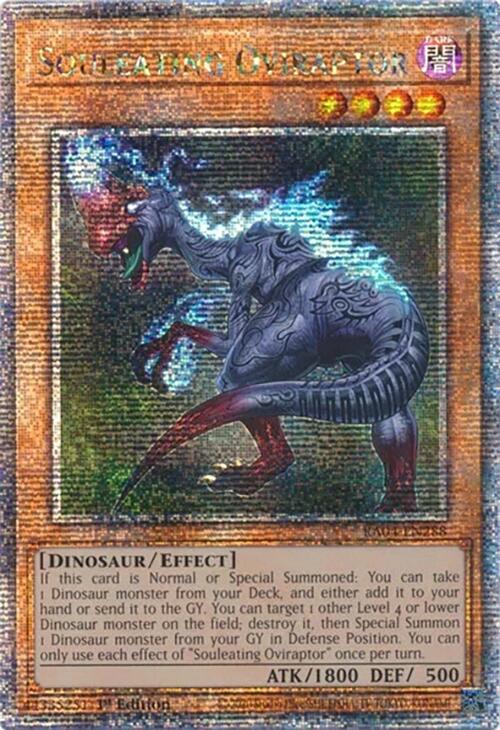 Souleating Oviraptor [RA04-EN288] Quarter Century Secret Rare | Exor Games Truro