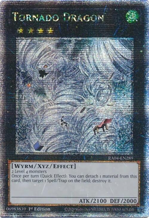 Tornado Dragon [RA04-EN289] Quarter Century Secret Rare | Exor Games Truro