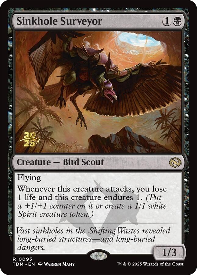 Sinkhole Surveyor [Tarkir: Dragonstorm Prerelease Promos] | Exor Games Truro