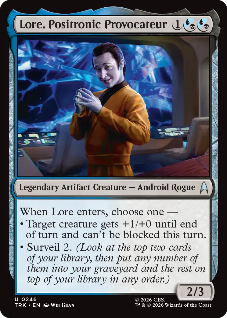 Lore, Positronic Provocateur [Star Trek] | Exor Games Truro