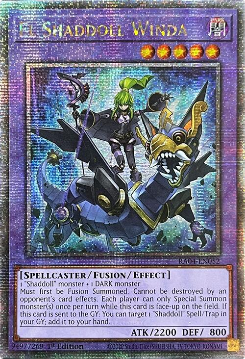 El Shaddoll Winda [RA04-EN052] Quarter Century Secret Rare | Exor Games Truro