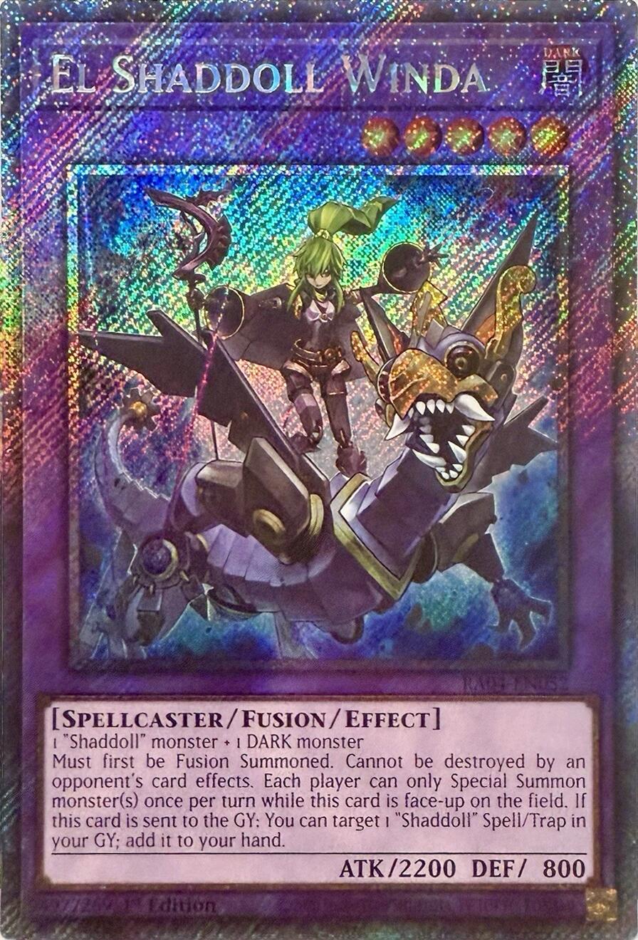 El Shaddoll Winda [RA04-EN052] Platinum Secret Rare | Exor Games Truro