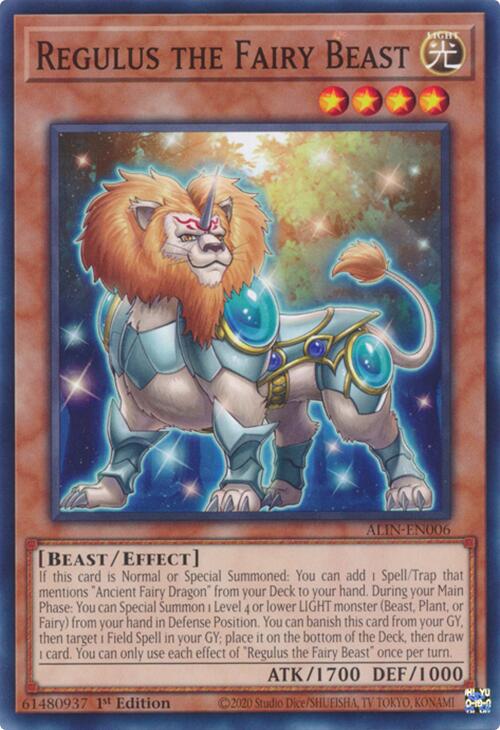 Regulus the Fairy Beast [ALIN-EN006] Common | Exor Games Truro