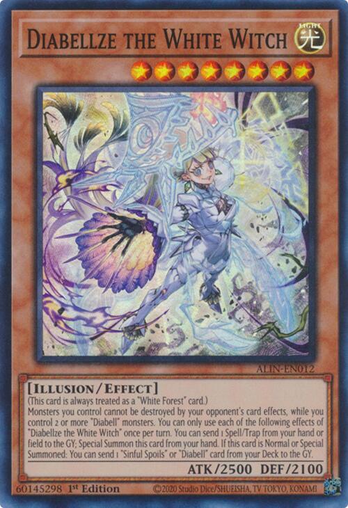 Diabellze the White Witch [ALIN-EN012] Super Rare | Exor Games Truro