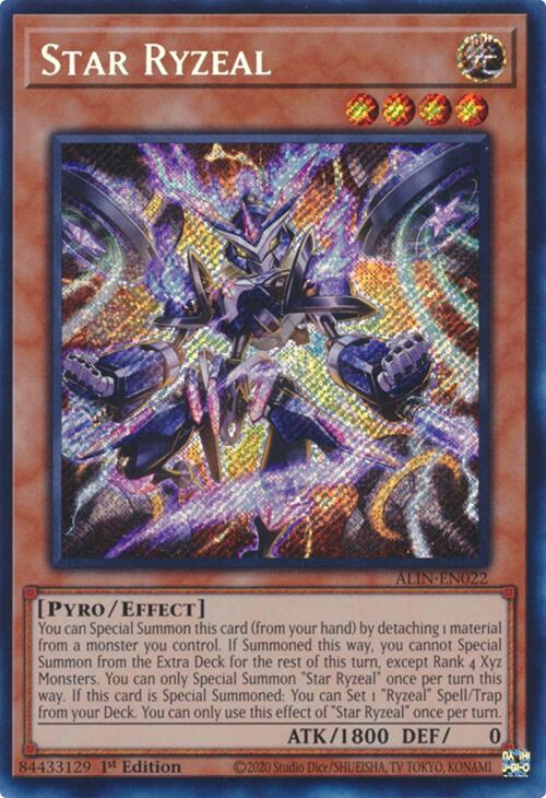 Star Ryzeal [ALIN-EN022] Secret Rare | Exor Games Truro