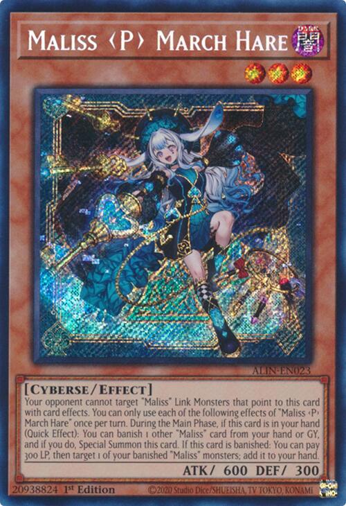 Maliss P March Hare [ALIN-EN023] Secret Rare | Exor Games Truro