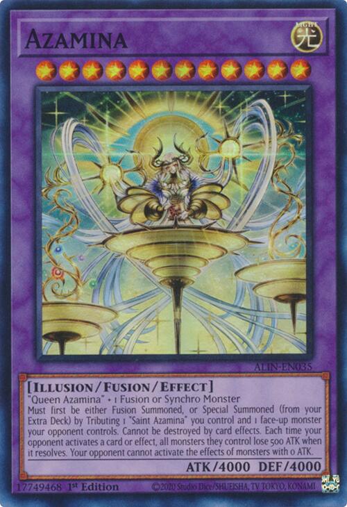 Azamina [ALIN-EN035] Super Rare | Exor Games Truro