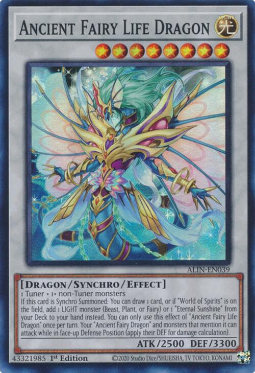 Ancient Fairy Life Dragon [ALIN-EN039] Super Rare | Exor Games Truro