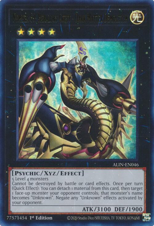 Number 69: Heraldry Crest - Dark Matter Demolition [ALIN-EN046] Ultra Rare | Exor Games Truro