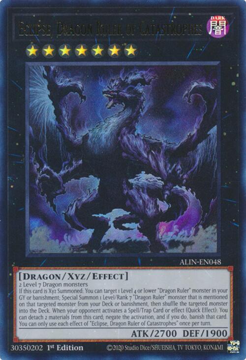 Eclipse, Dragon Ruler of Catastrophes [ALIN-EN048] Ultra Rare | Exor Games Truro