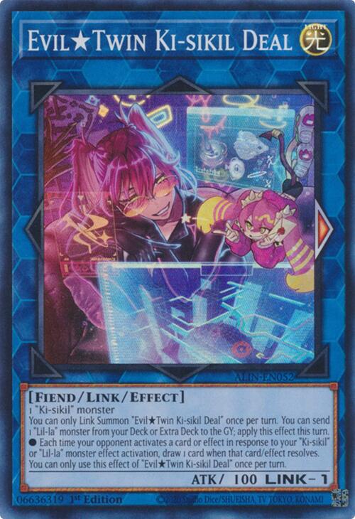 Evil Twin Ki-sikil Deal [ALIN-EN052] Super Rare | Exor Games Truro