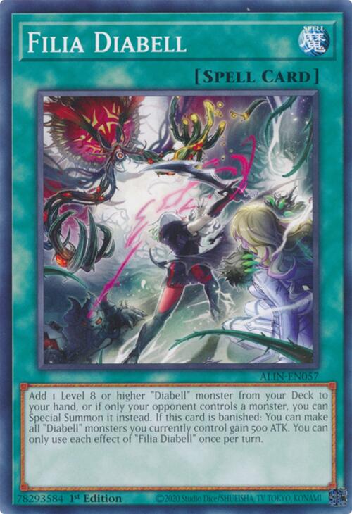 Filia Diabell [ALIN-EN057] Common | Exor Games Truro