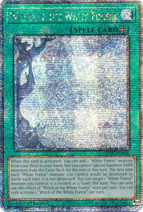 Witch of the White Forest [ALIN-EN058] Quarter Century Secret Rare | Exor Games Truro