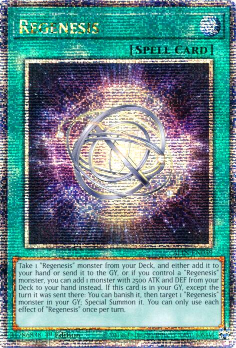 Regenesis [ALIN-EN059] Quarter Century Secret Rare | Exor Games Truro