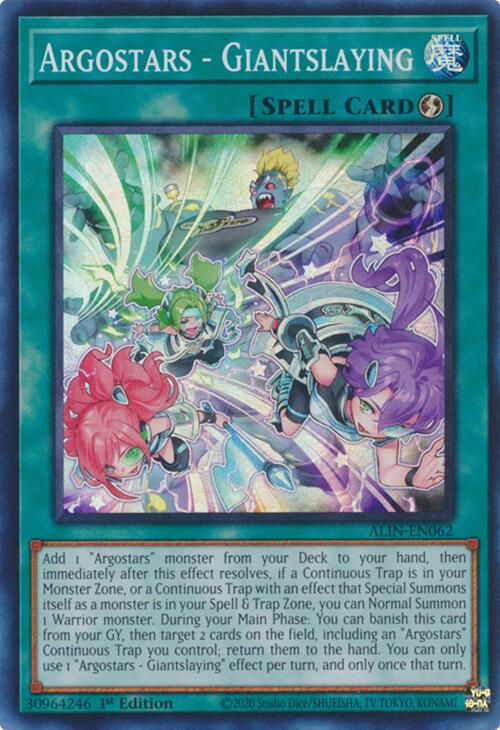 Argostars - Giantslaying [ALIN-EN062] Super Rare | Exor Games Truro