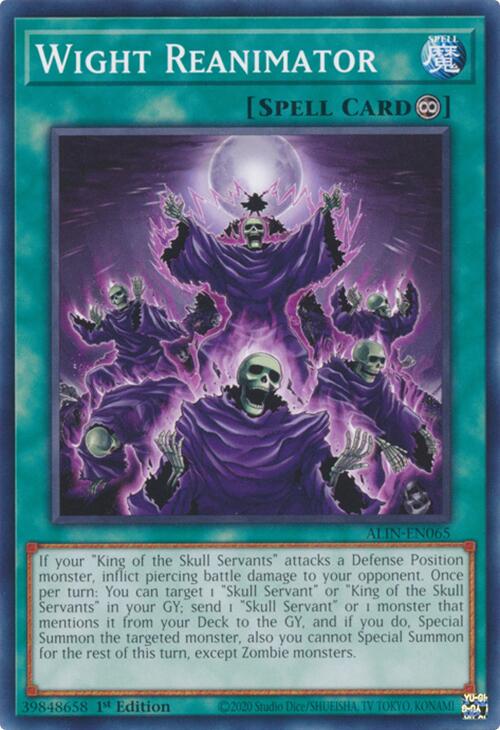 Wight Reanimator [ALIN-EN065] Common | Exor Games Truro