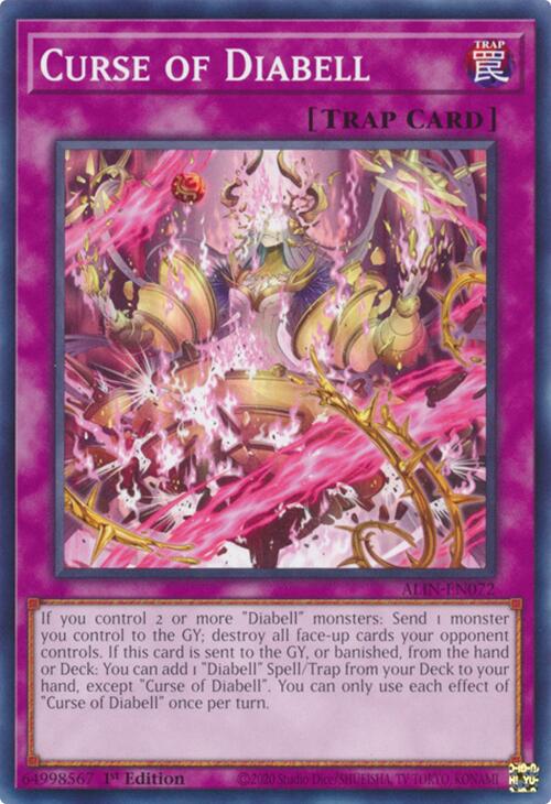 Curse of Diabell [ALIN-EN072] Common | Exor Games Truro