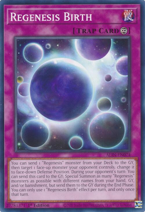 Regenesis Birth [ALIN-EN074] Common | Exor Games Truro