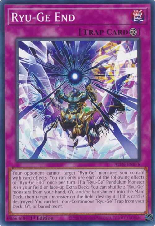 Ryu-Ge End [ALIN-EN076] Common | Exor Games Truro