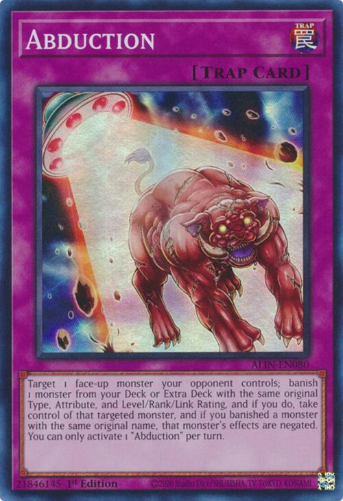 Abduction [ALIN-EN080] Super Rare | Exor Games Truro