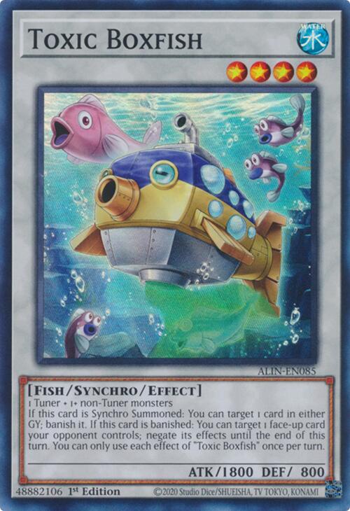 Toxic Boxfish [ALIN-EN085] Super Rare | Exor Games Truro