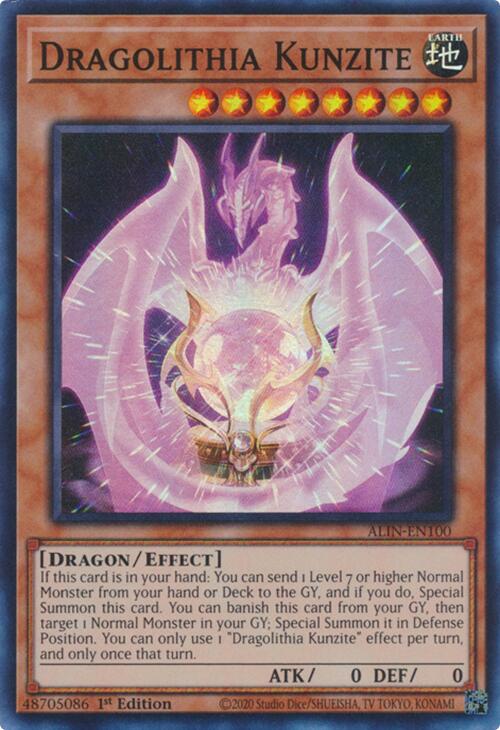 Dragolithia Kunzite [ALIN-EN100] Super Rare | Exor Games Truro